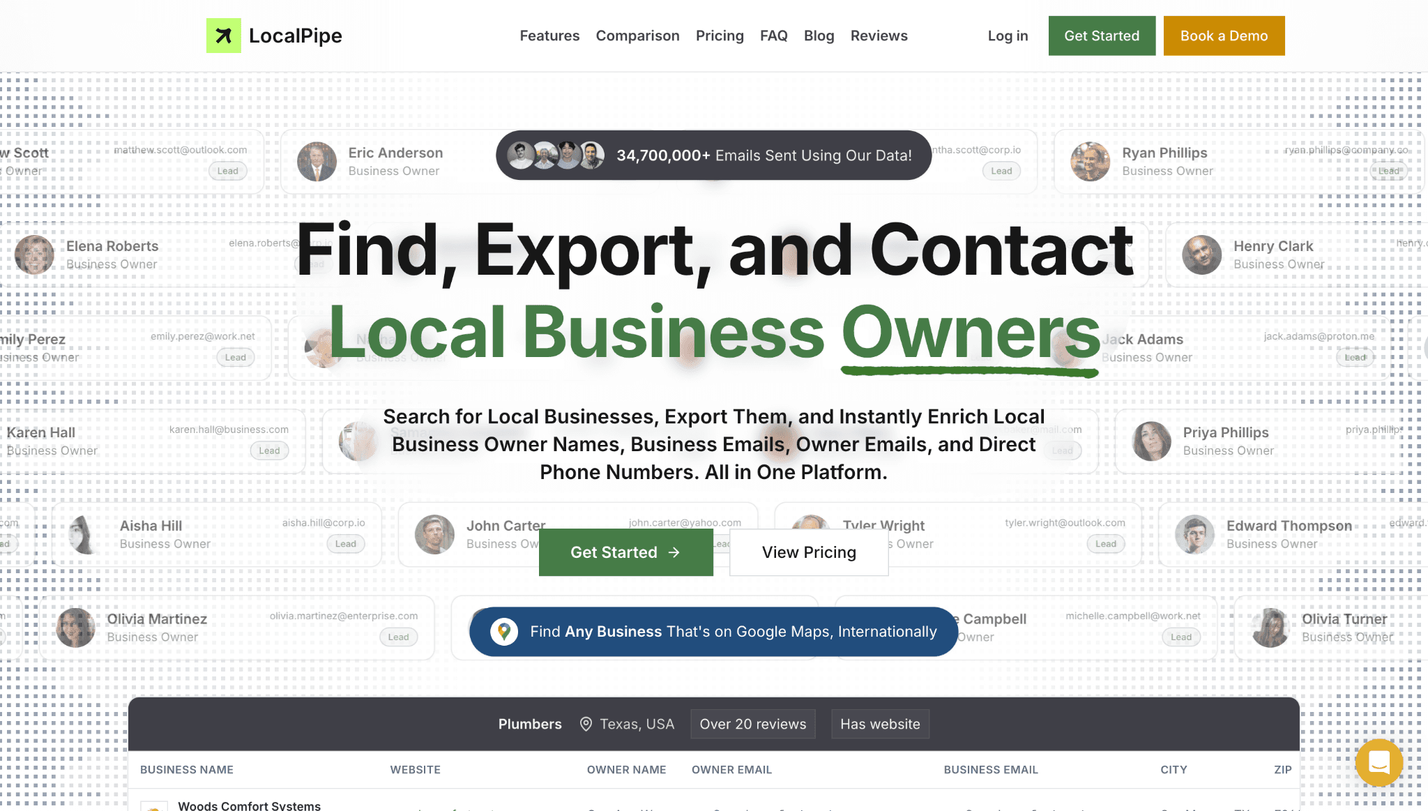 LocalPipe website
