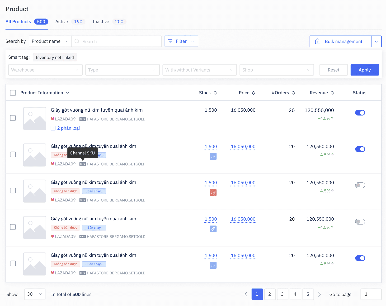 An image of Freelio's project ui