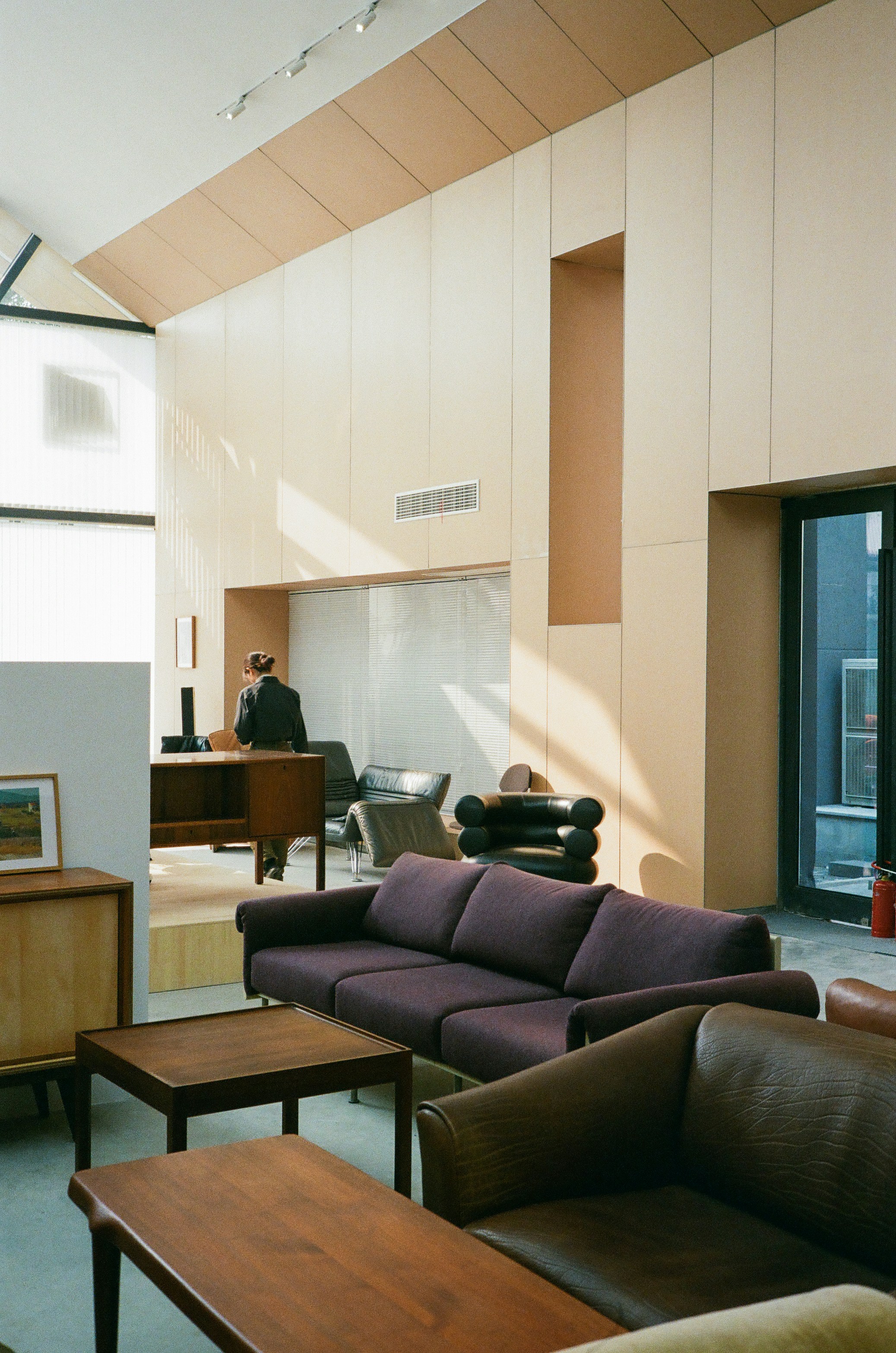 A modern interior featuring stylish furnishings and design.