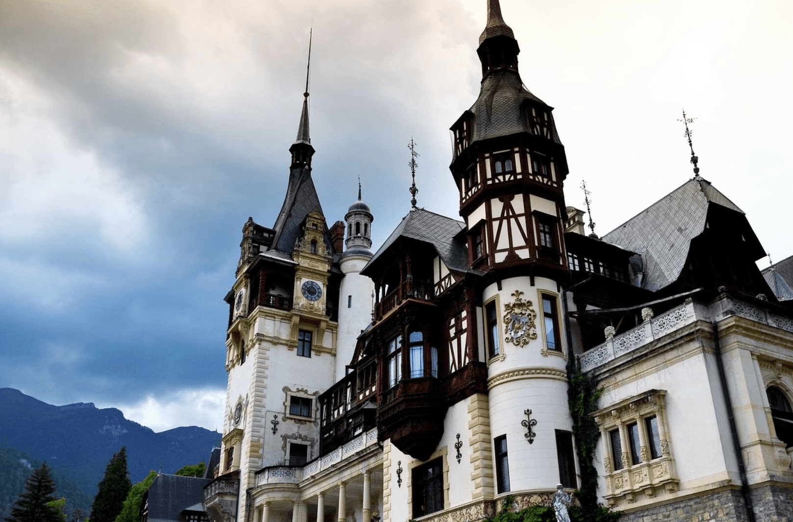  Château de Peleș en Roumanie