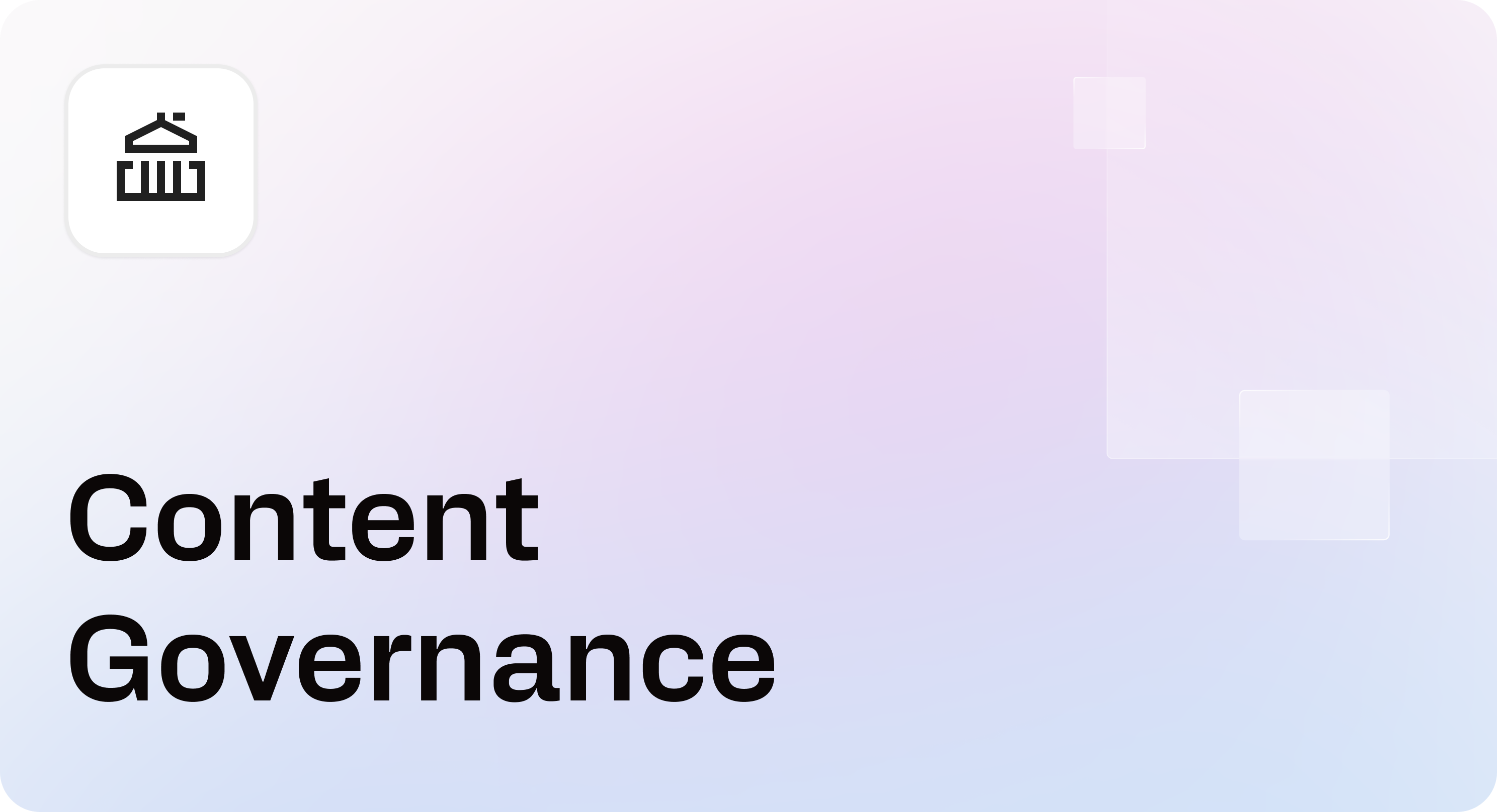 Cover image for the article “Content governance for documentation teams” with Helpview branding on a soft pastel background.