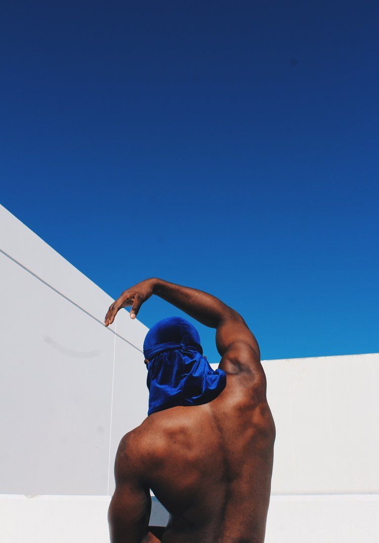 Man Wearing Black Coat