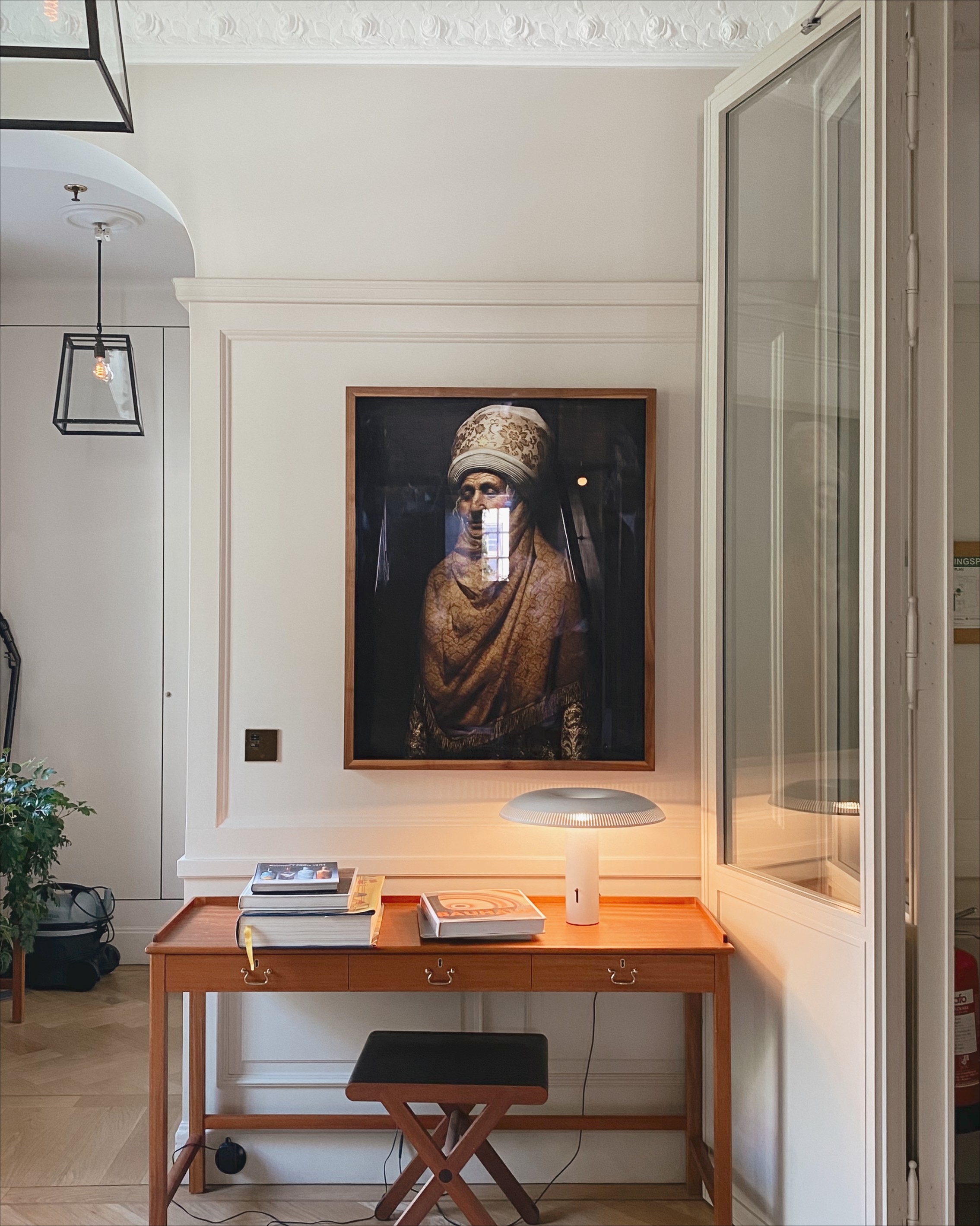 desk set up at a brand and content agency office