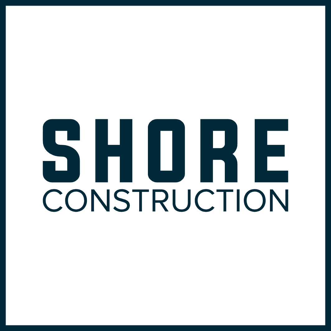 The image features the logo of The Shore Group, a company known for innovation since 2008, with bold white text set against a dark blue background.