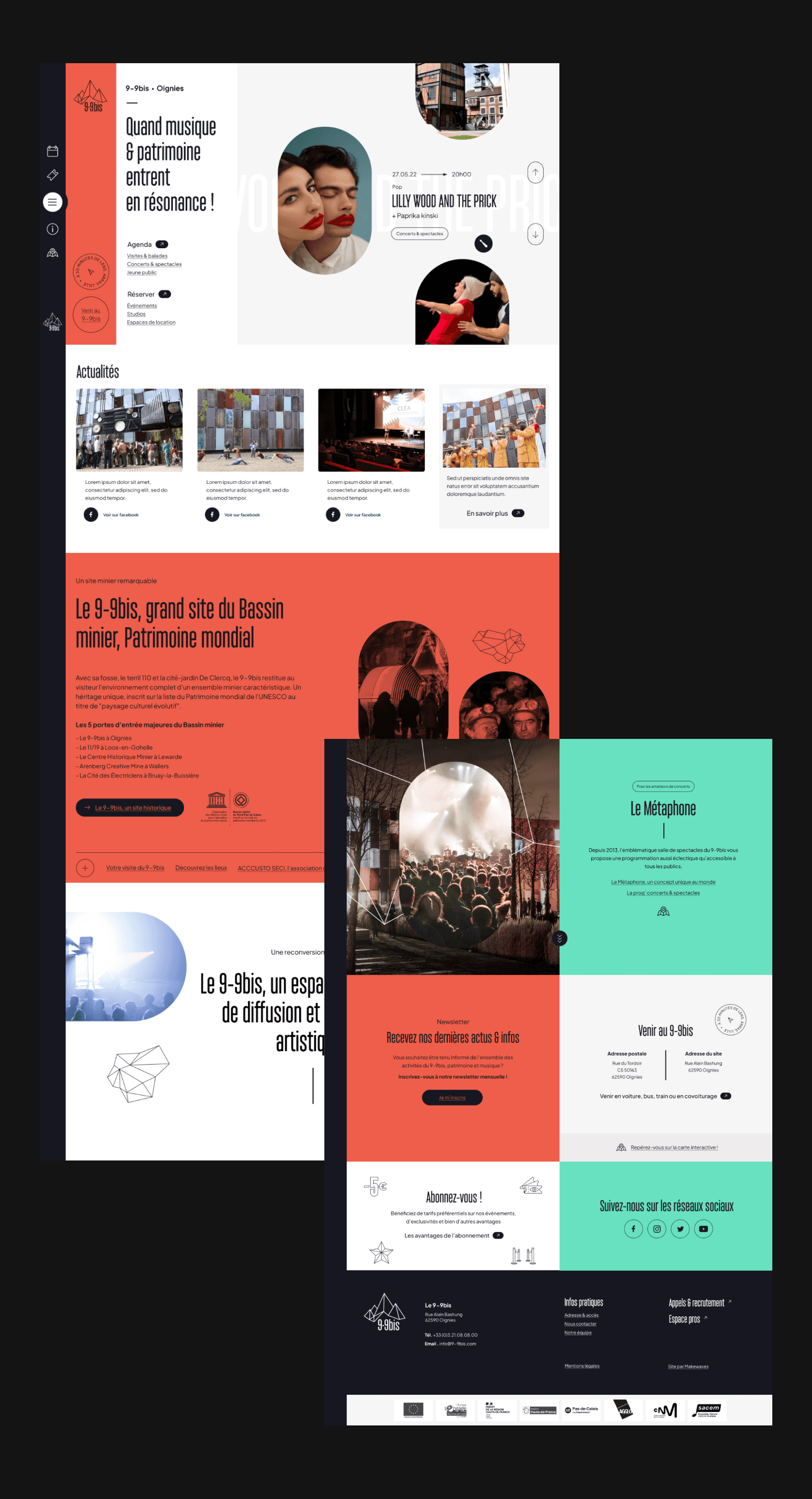 Page site web 99 bis