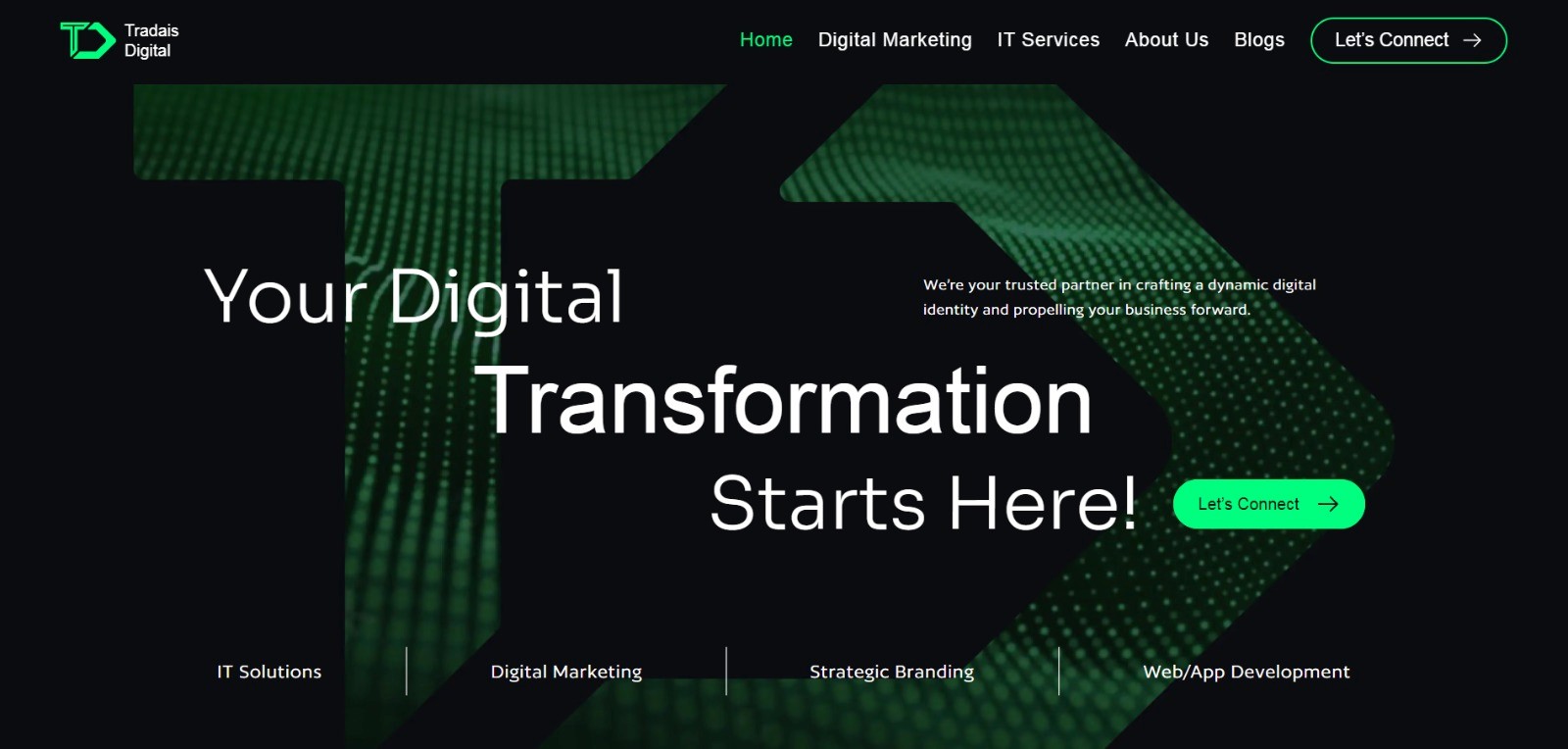 Tradais Digital Website