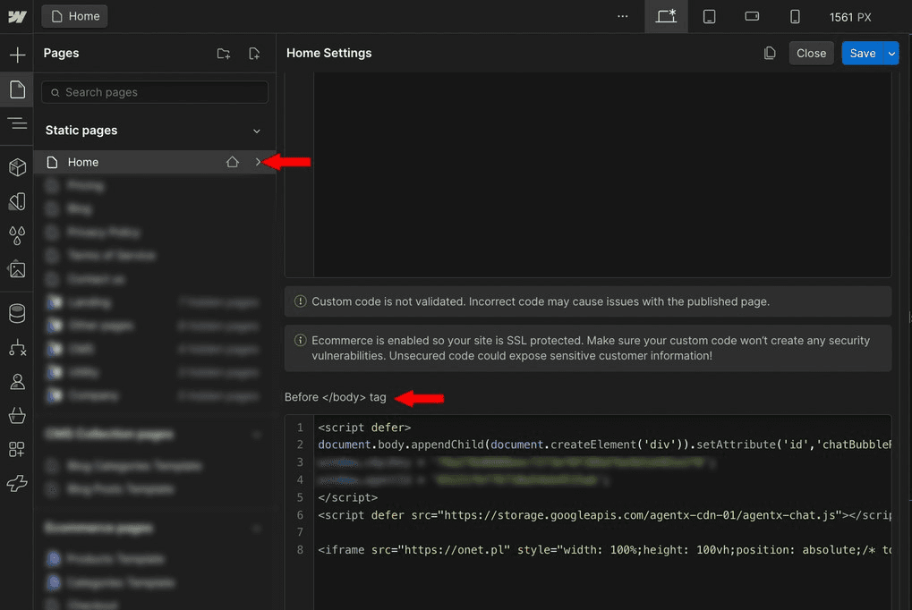 AgentX AI Agent webflow