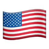 Drapeau des États-Unis d'Amérique pour la selection de la langue