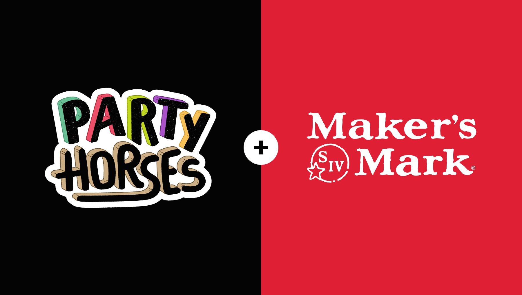 Party Horses and Maker's Mark logos