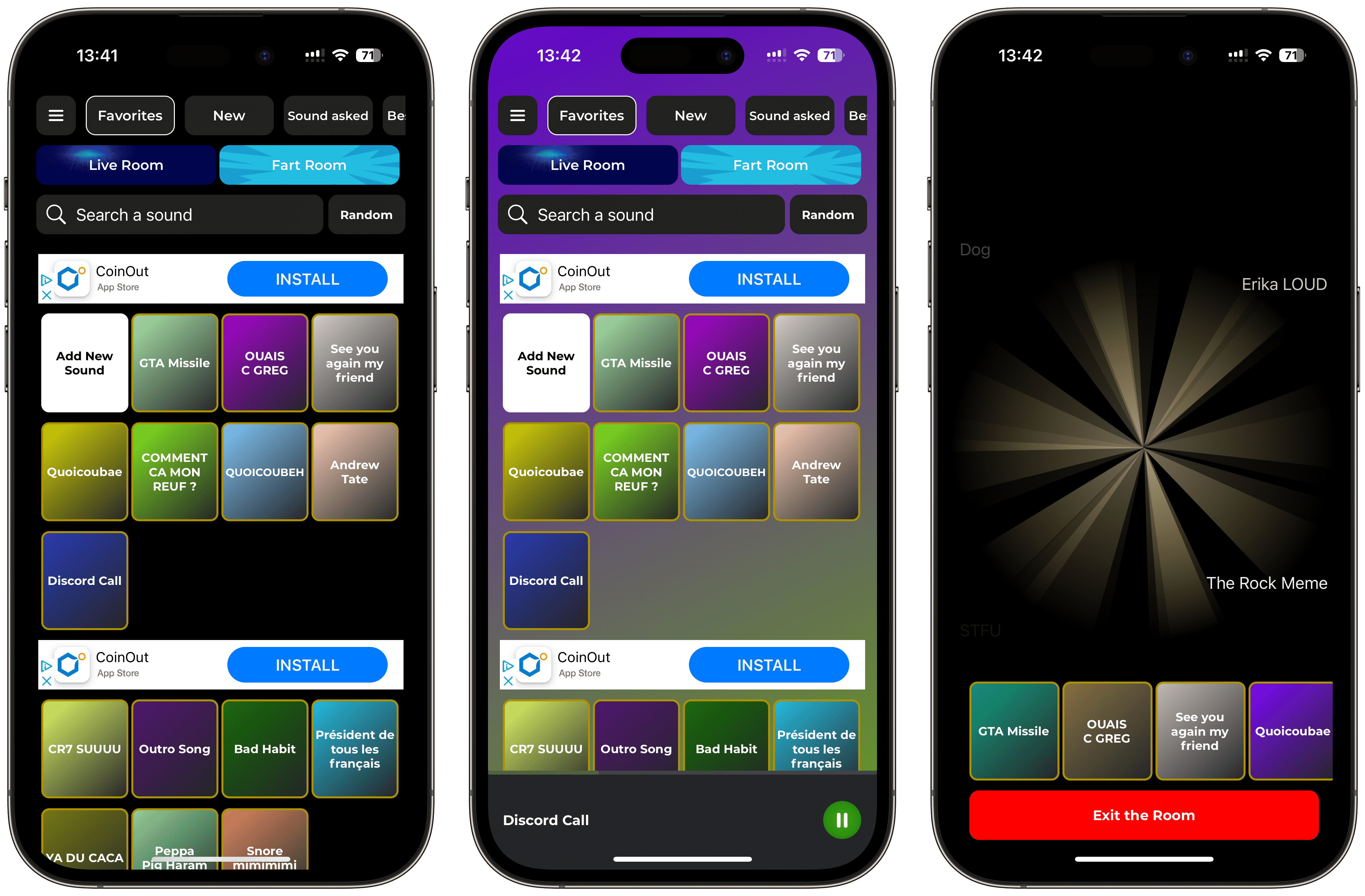 Proximity Chat Soundboard App