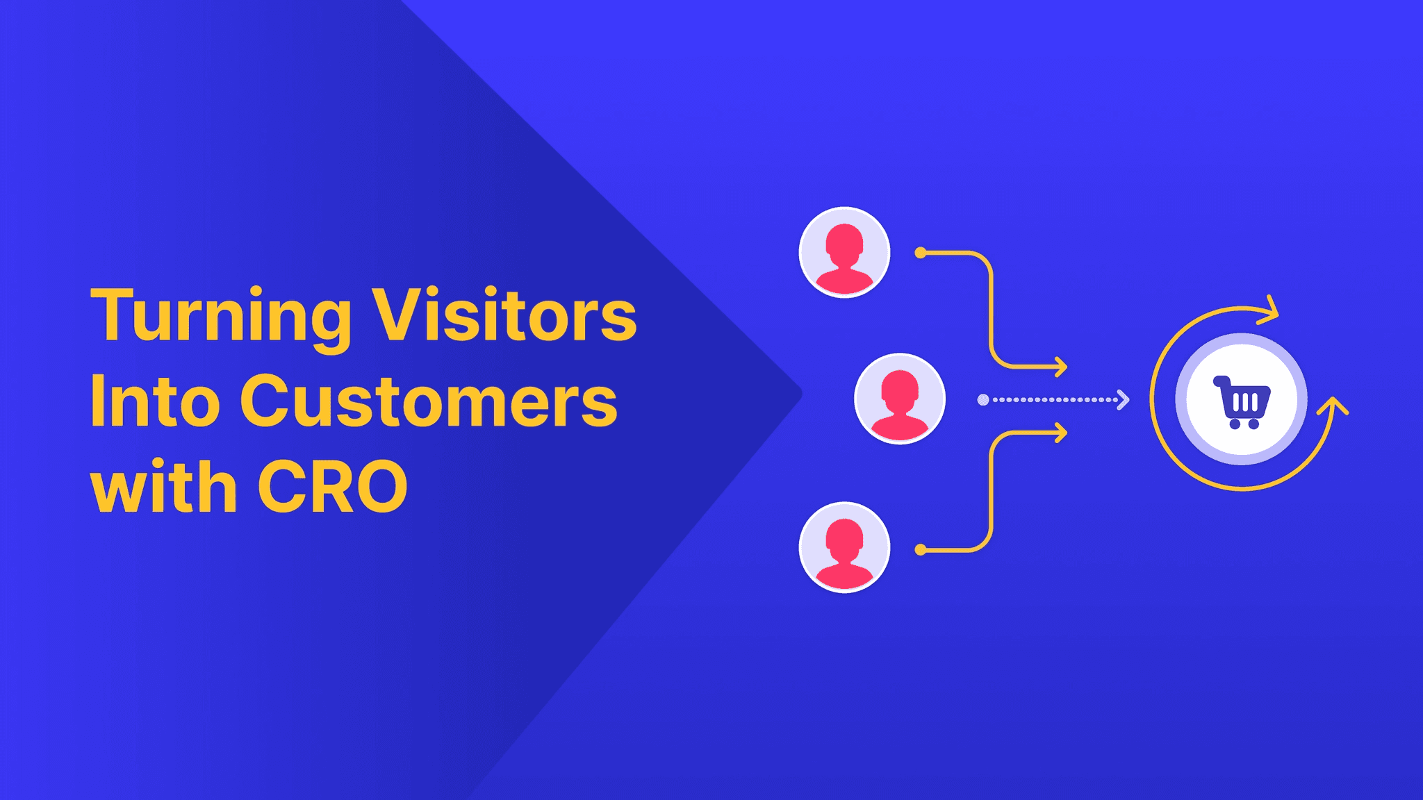 Turning website visitors into customers through effective Conversion Rate Optimization CRO strategies.