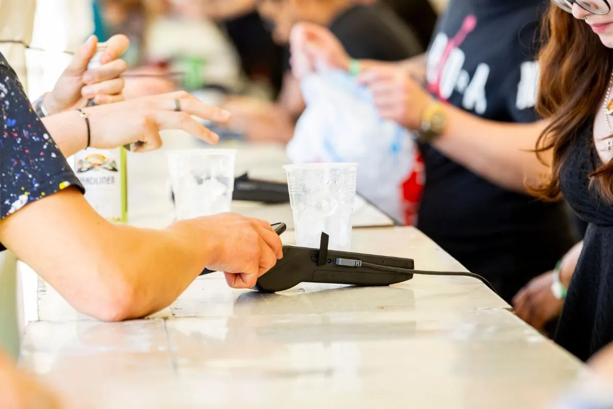 festival bar payment