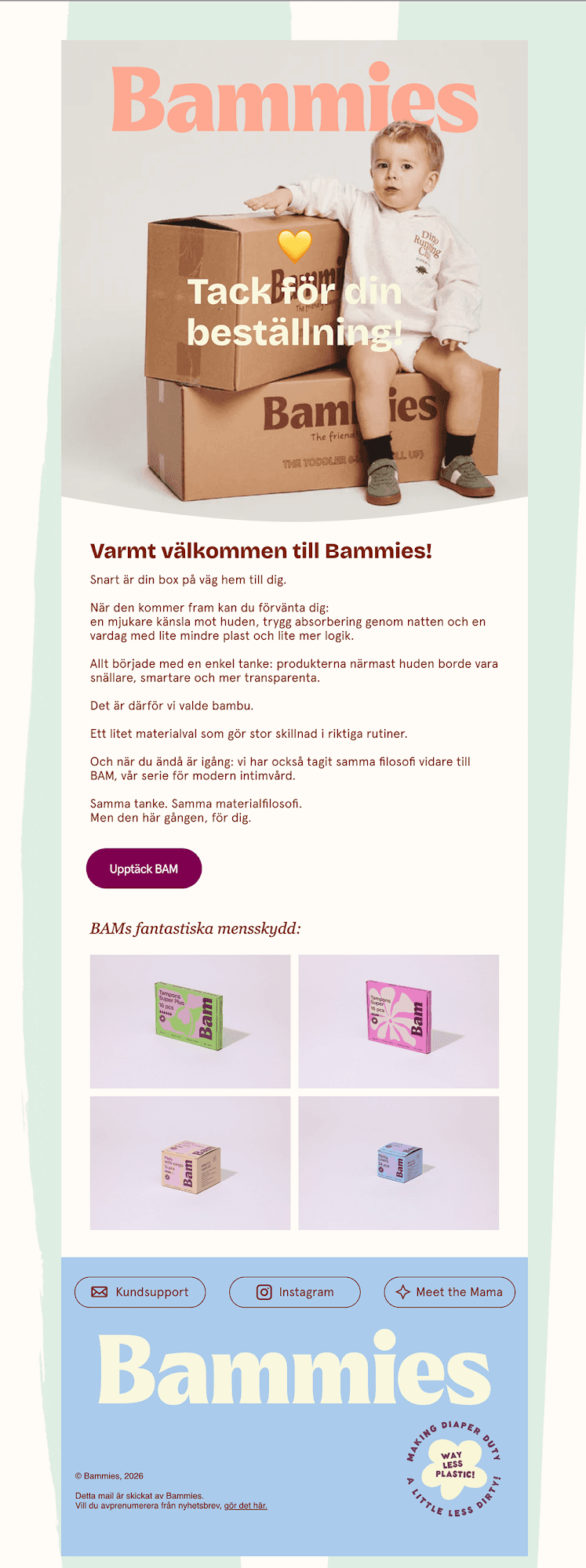 Bammies Post Purchase — After