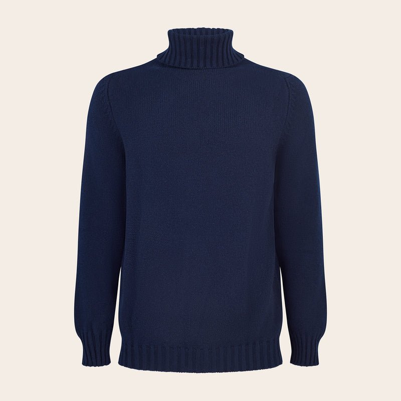 Derby Turtle Neck Knitted Sweater - Mandelli UK