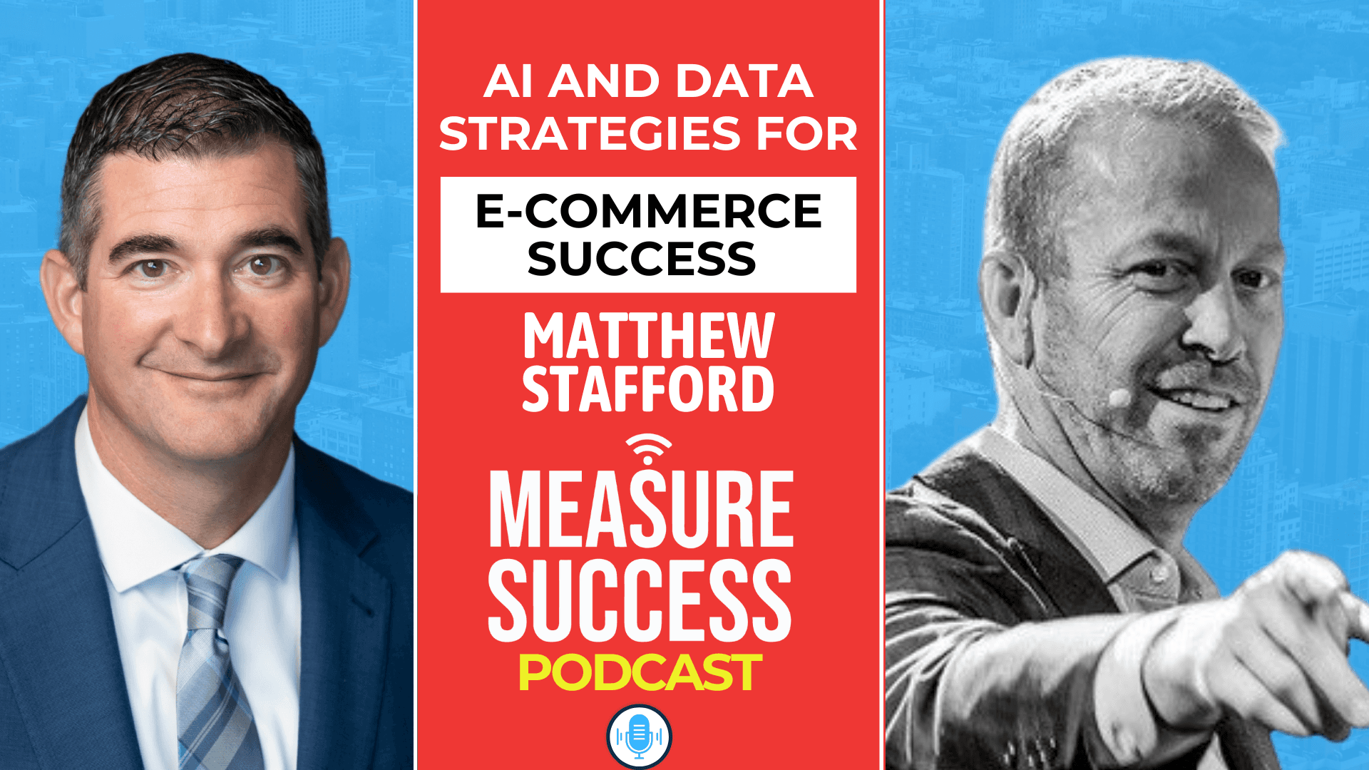 Three colleagues smiling and chatting together in a studio setting.