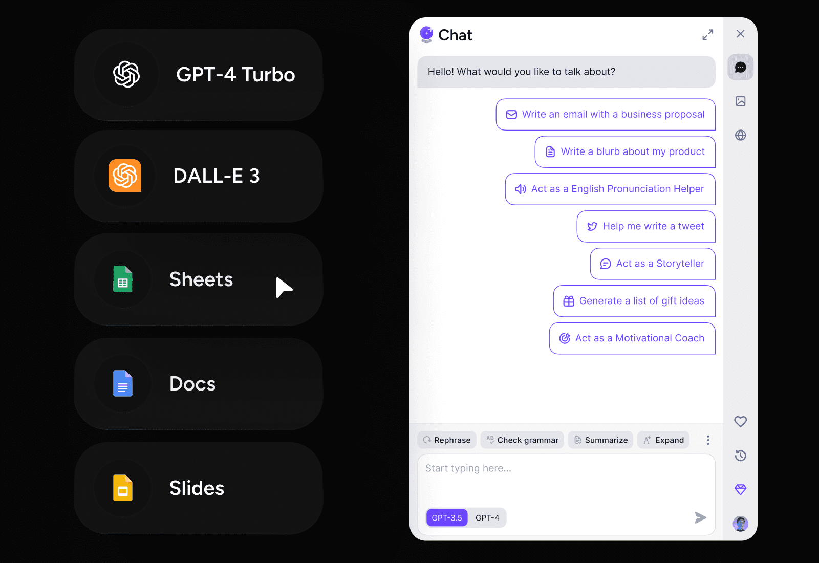 Writingmate ai ChatGPT And GPT 4 Copilot For Chrome