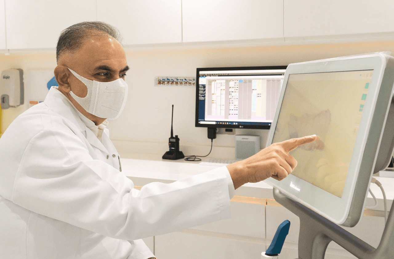 Dentist providing guidance on long-term gum disease prevention and care 