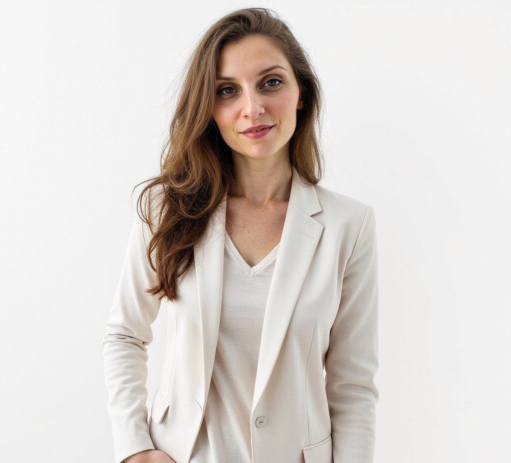 Portrait of portfolio creator – front view