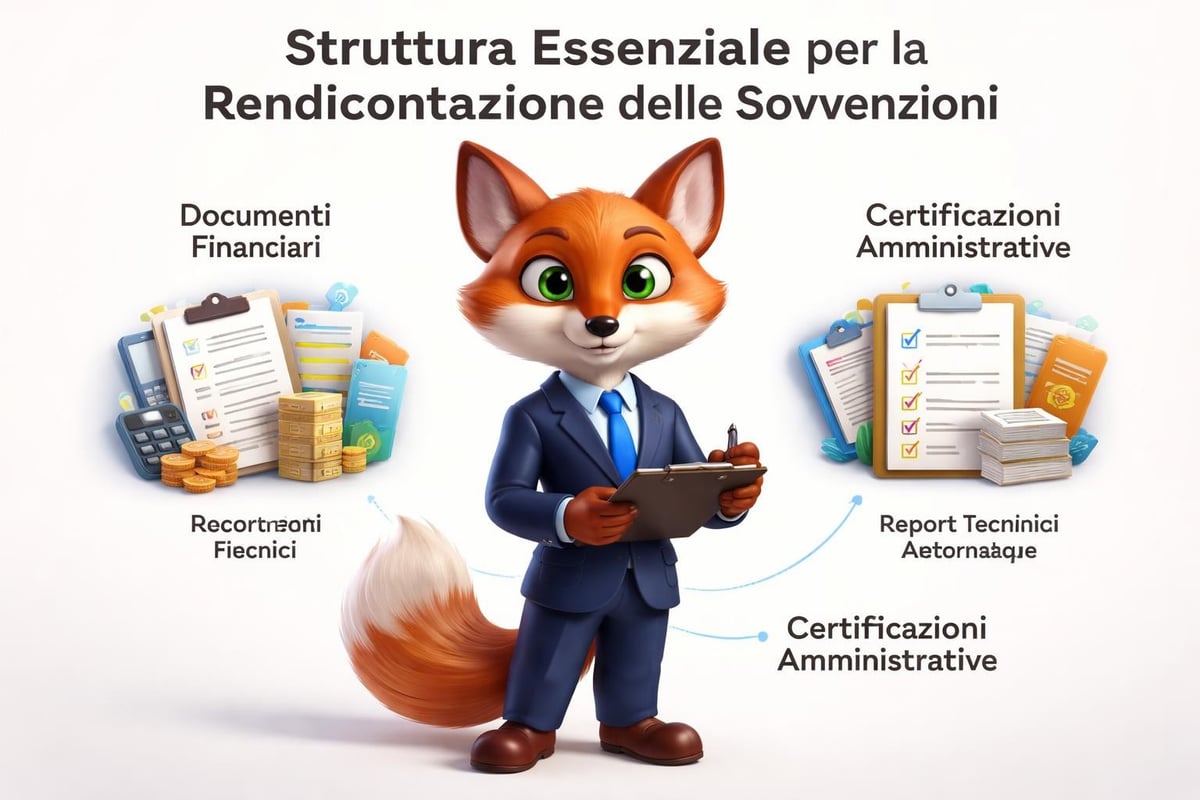 Documentazione rendicontazione
