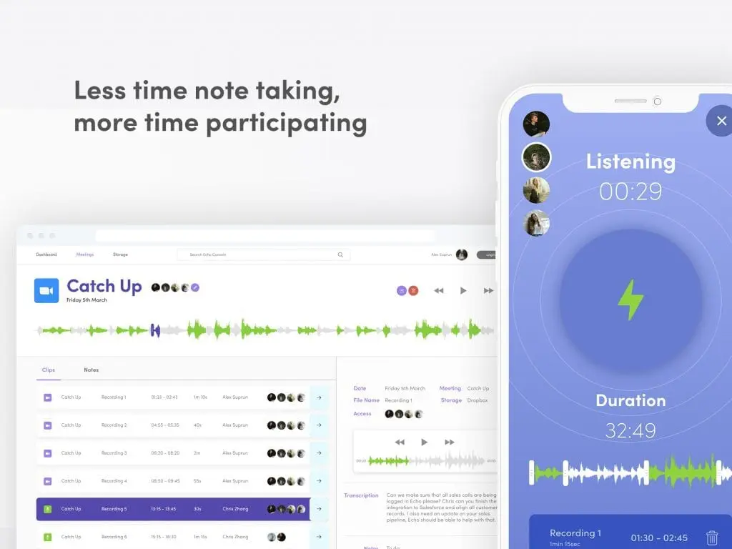 Andy Lecture from Furman University speaking on a Jamworks video call.