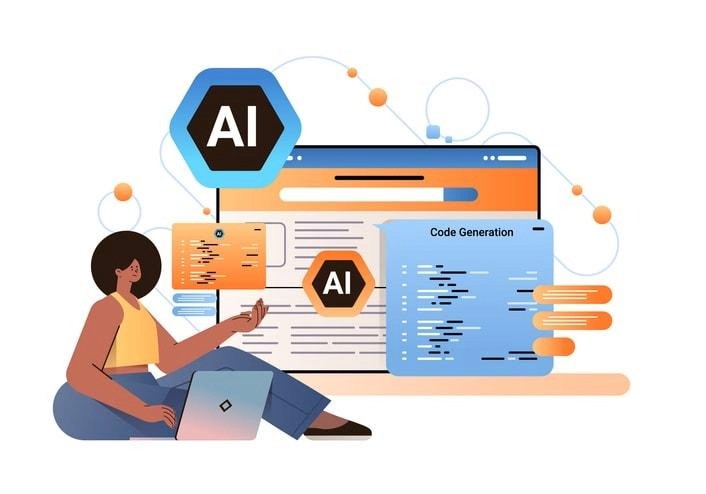 A graphic highlighting the key benefits of natural language programming.
