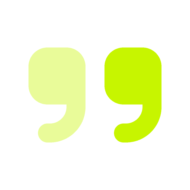 Quotation mark graphic