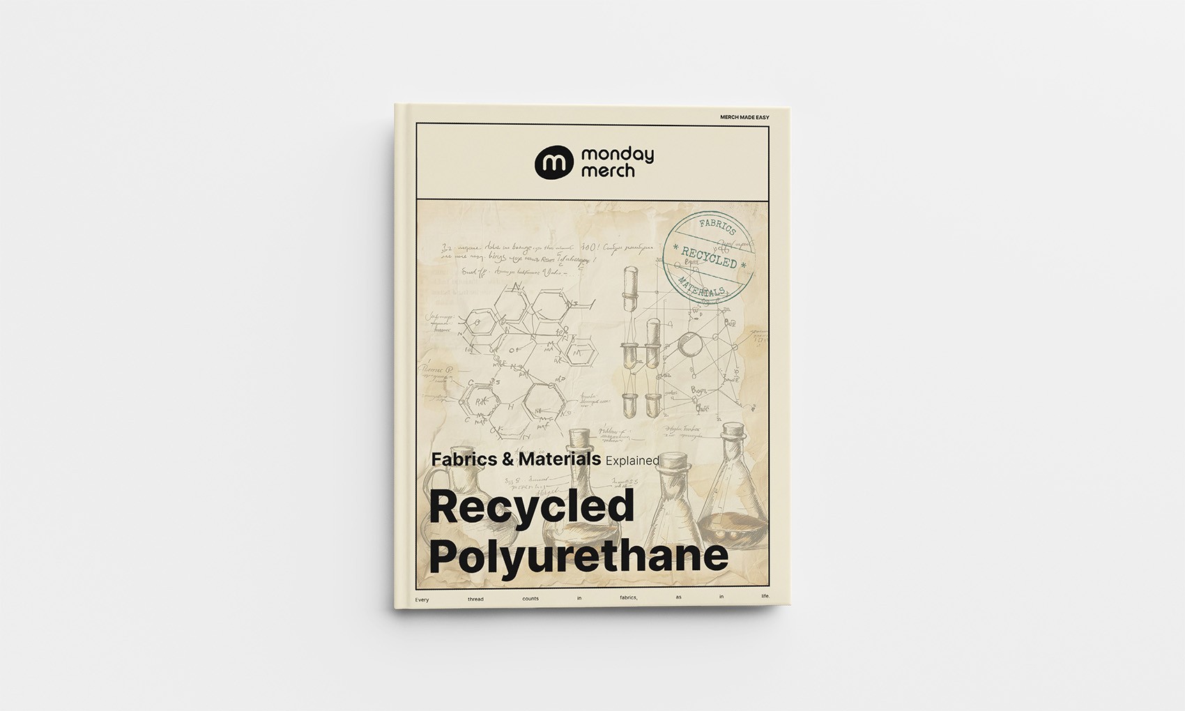 Monday Merch Fabrics and Materials Book Recycled Polyurethane