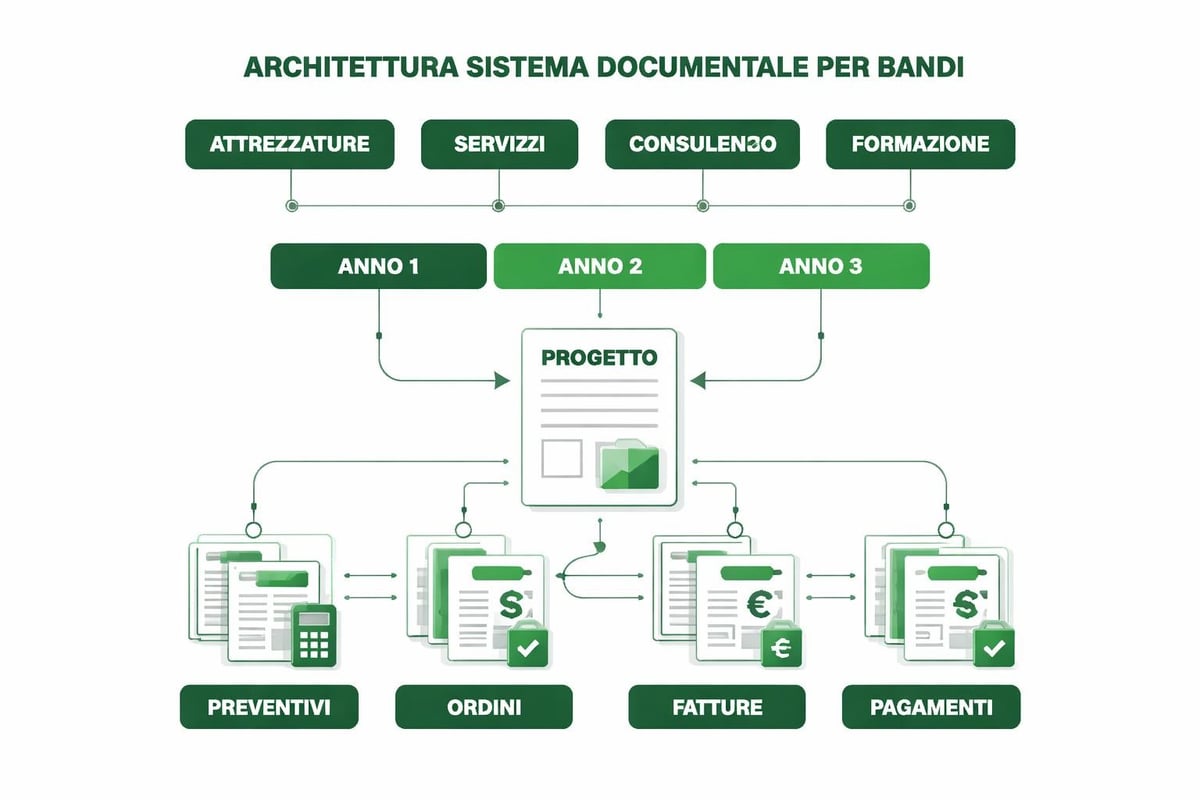 Sistema organizzazione documentale