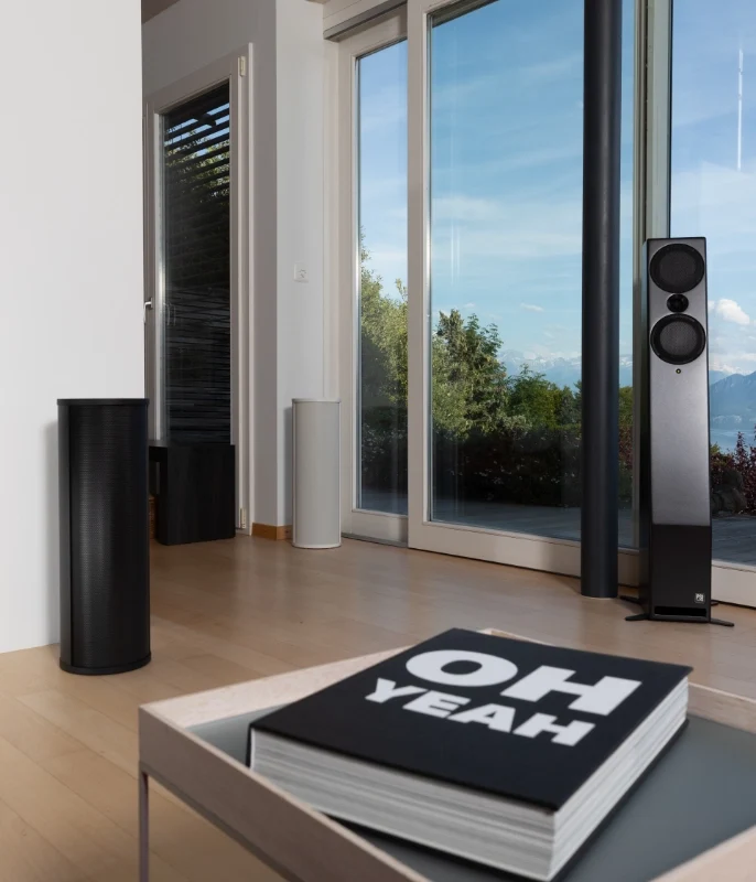 O AVAA C214 é o absorvedor de graves ativo da PSI Audio, criado para eliminar ressonâncias indesejadas entre 15 Hz e 160 Hz. Precisão. Simplicidade. Controle. Absorvedor digital controlado por aplicativo, sem calibração prévia, com eficiência de absorção equivalente a uma armadilha passiva 45 vezes maior — Editors’ Choice Award, Stereophile 2025.
