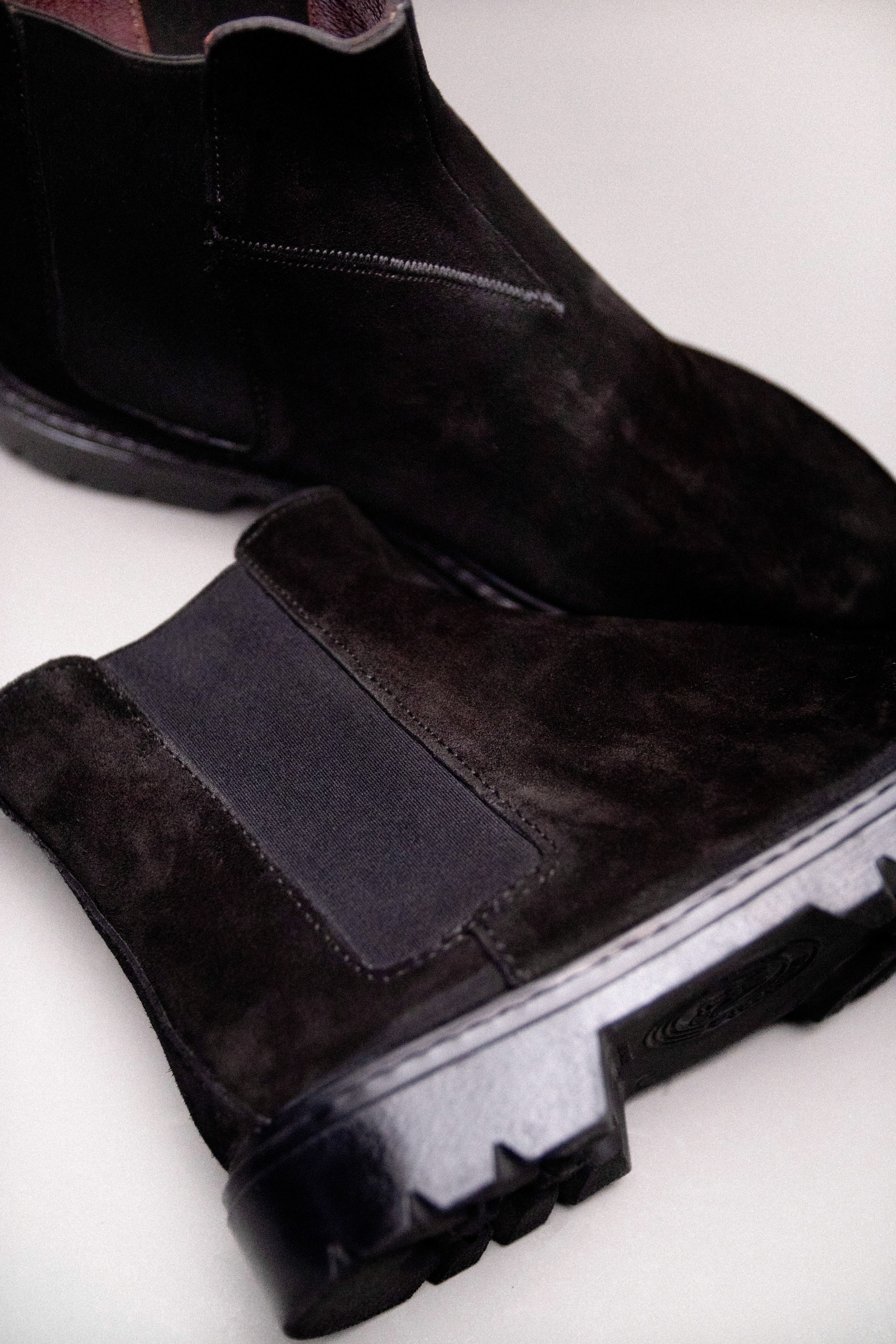 white bike near glass wall