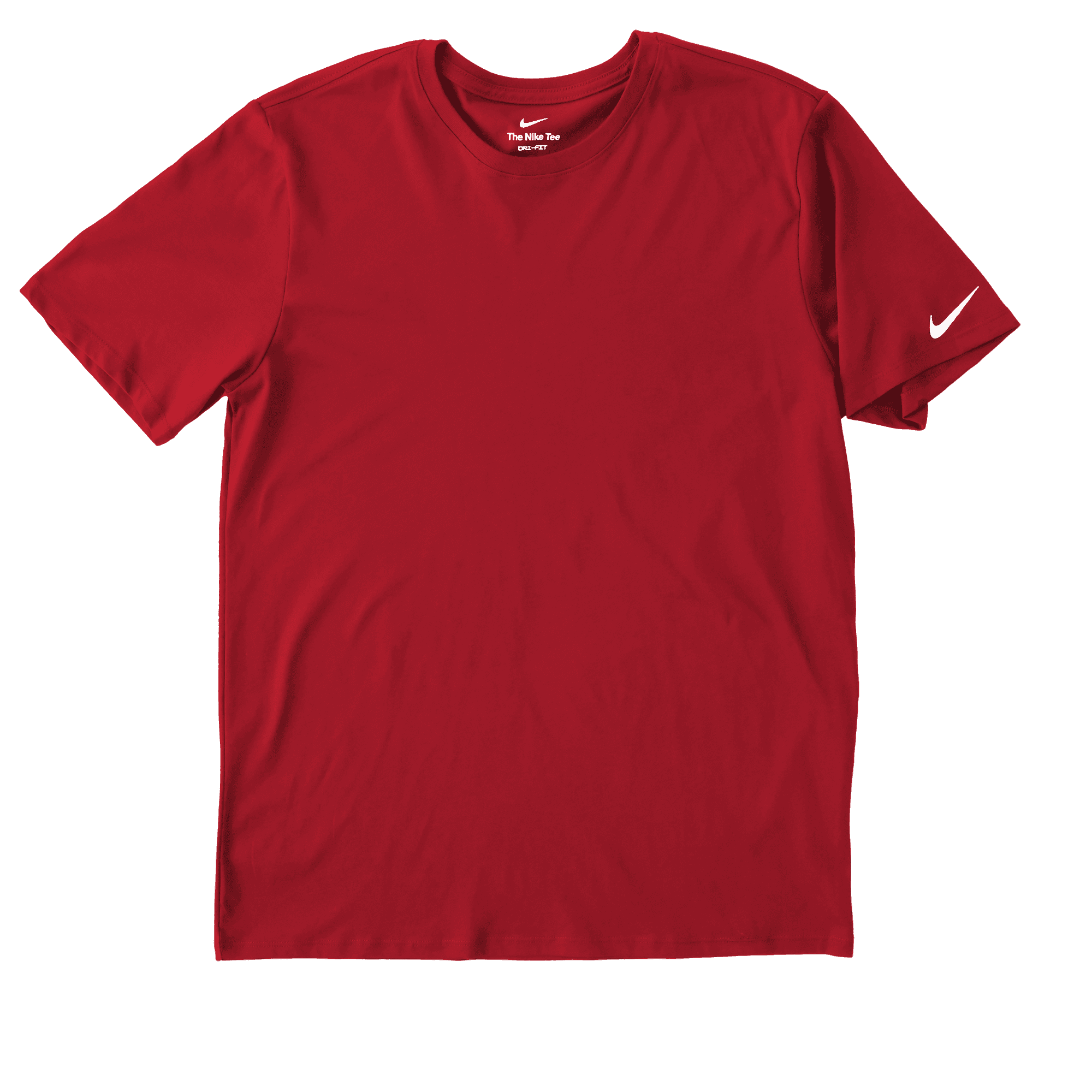 Nike Dri-FIT Cotton_Poly Tee Red Front