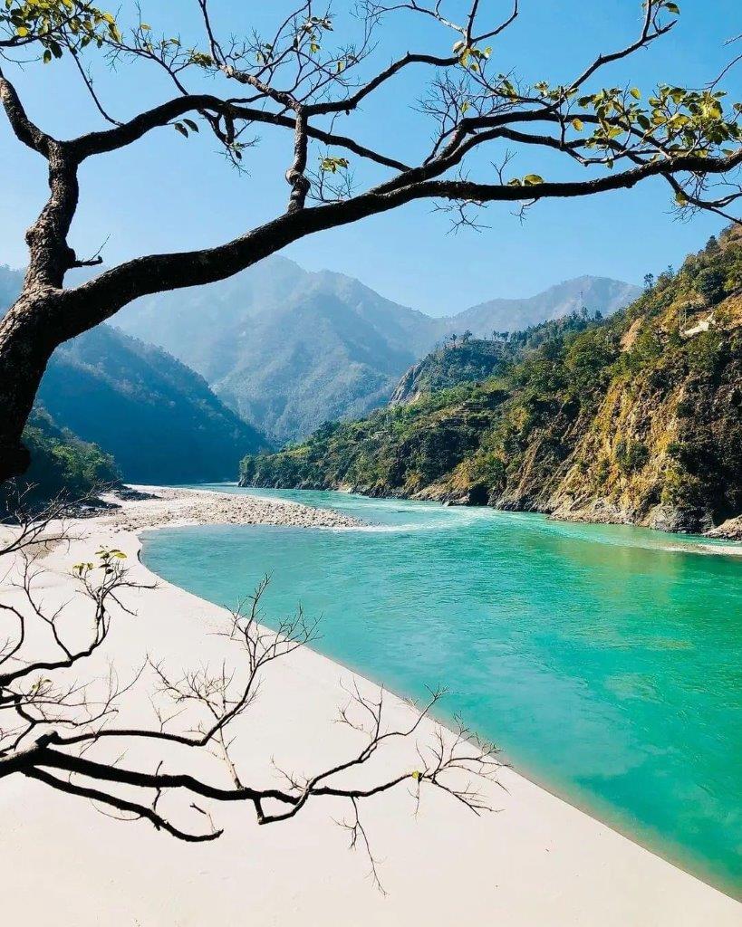 beach near ganga