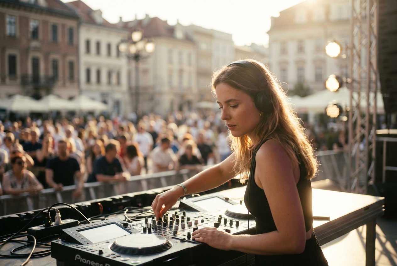 Colorful drinks with lime garnish