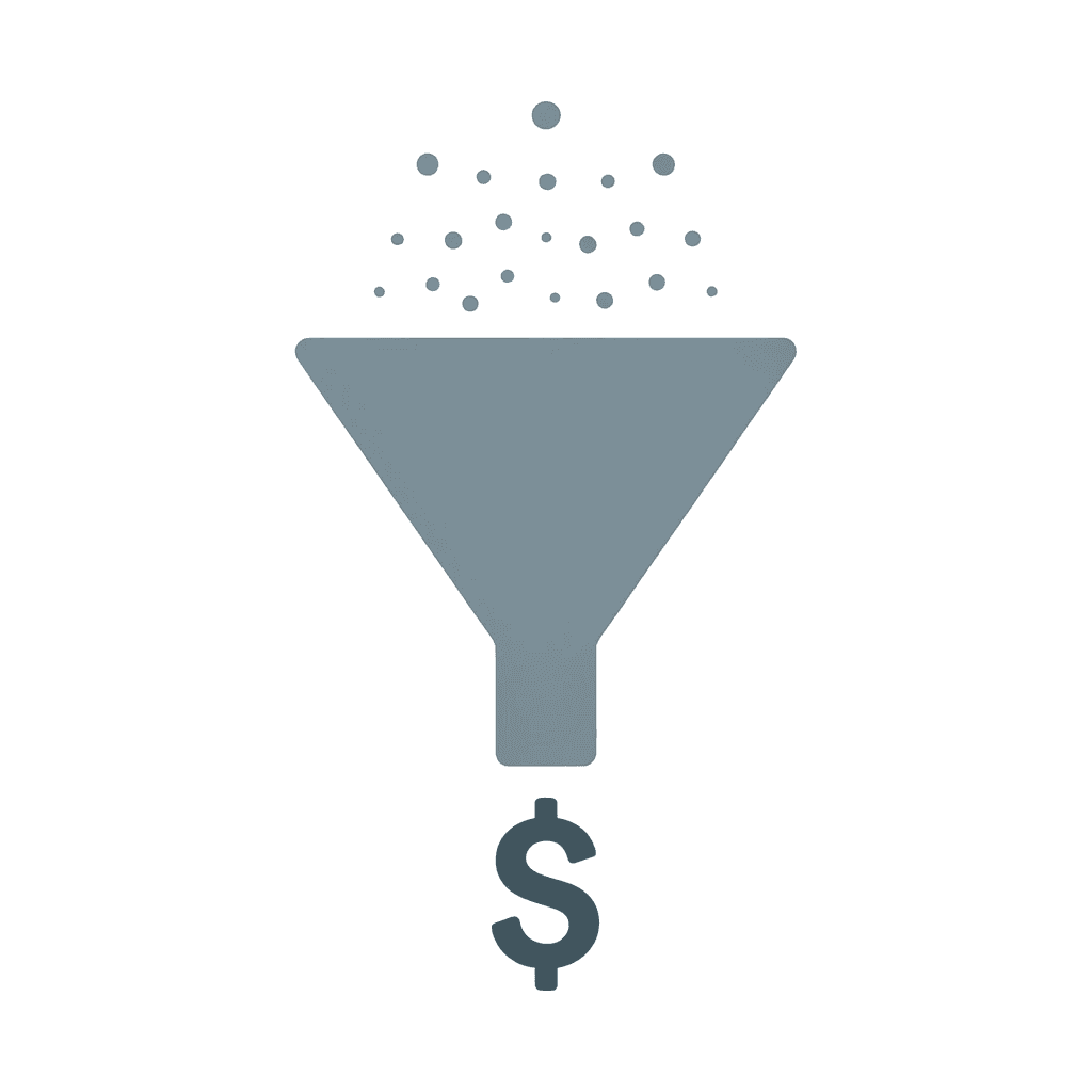 Funnel showing how 9.9-14 scholarships are split across 25-30 roster players, resulting in partial scholarships