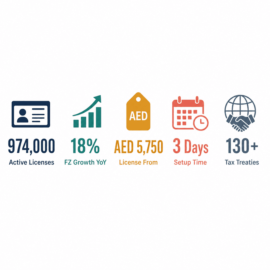 Infographic: Why Start an FZE Company in Dubai - Benefits of a Free Zone LLC