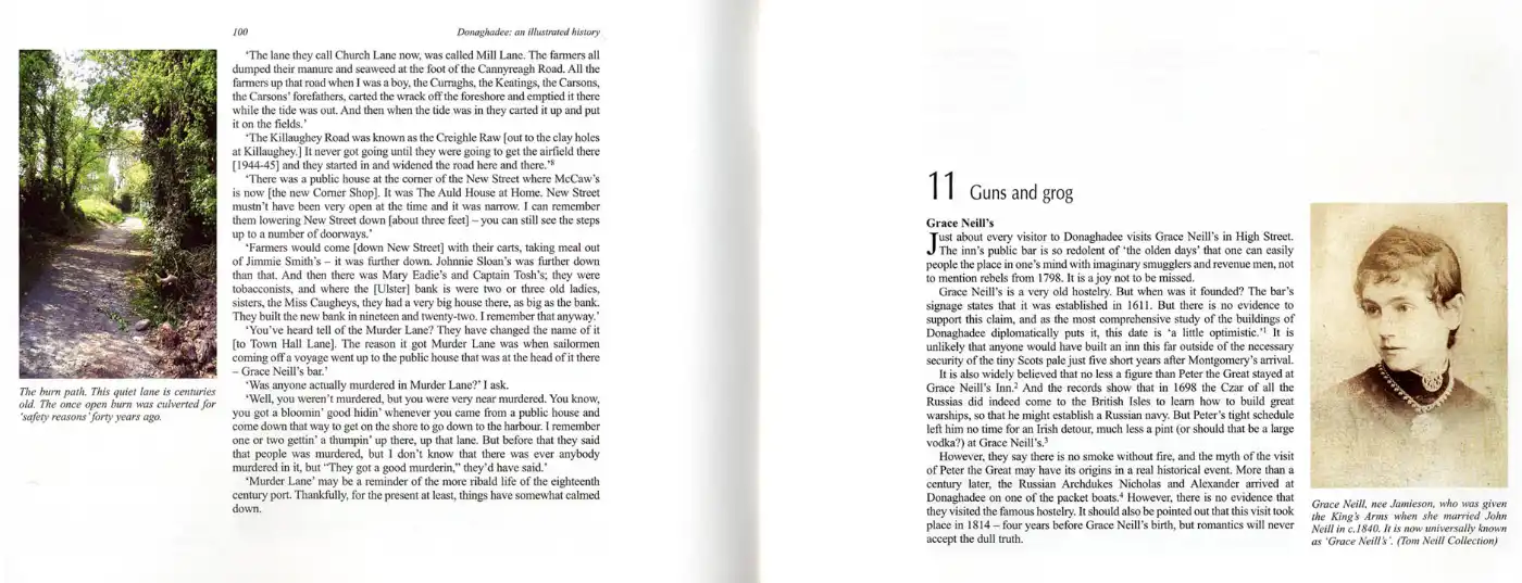 Donaghadee and Illustrated History Inner Page