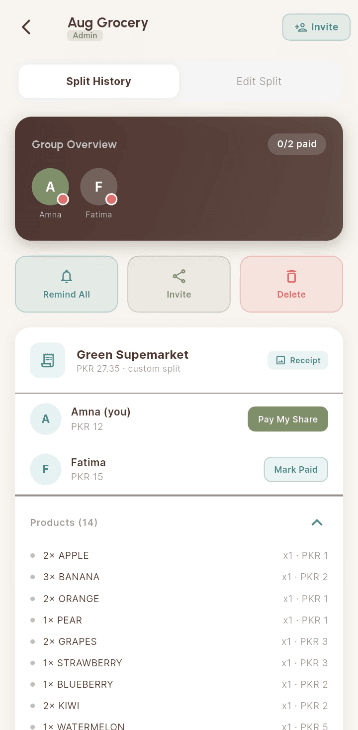 AppLanPage dark mode interface displayed on iPhone mockup