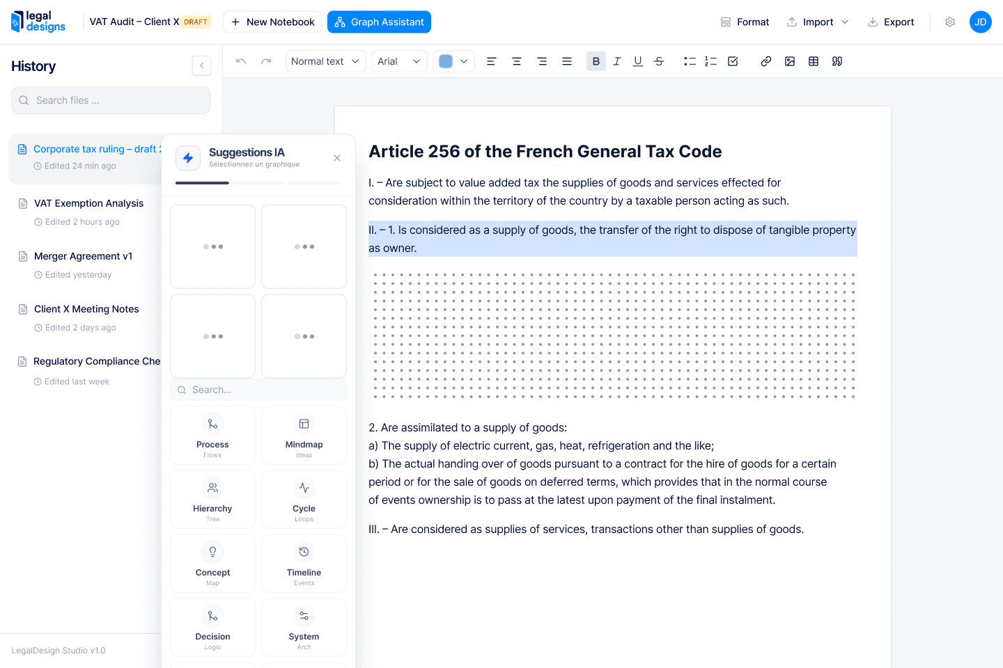 screenshot legaldesign