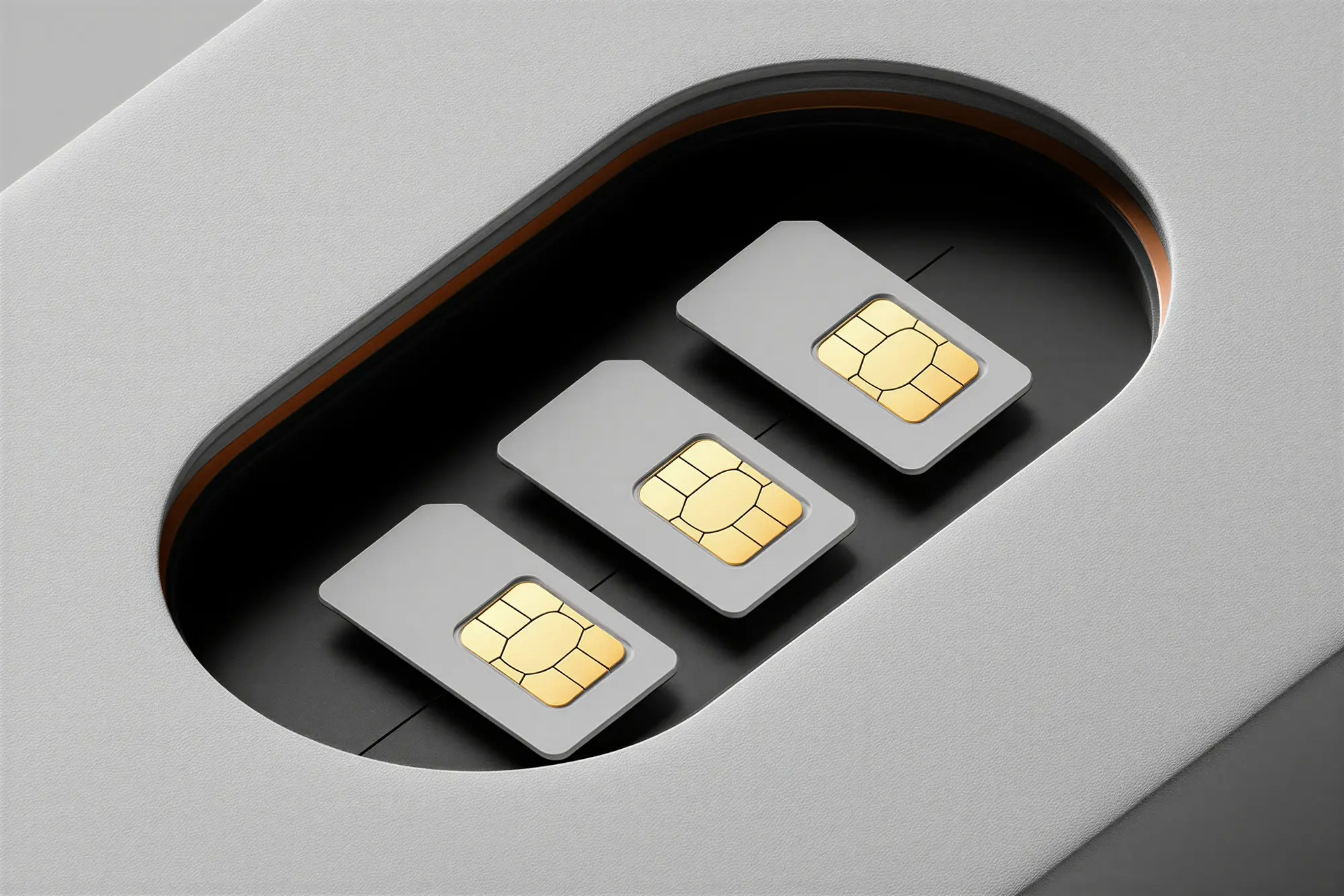 3 SIM cards, preinstalled in each MRNET equipment