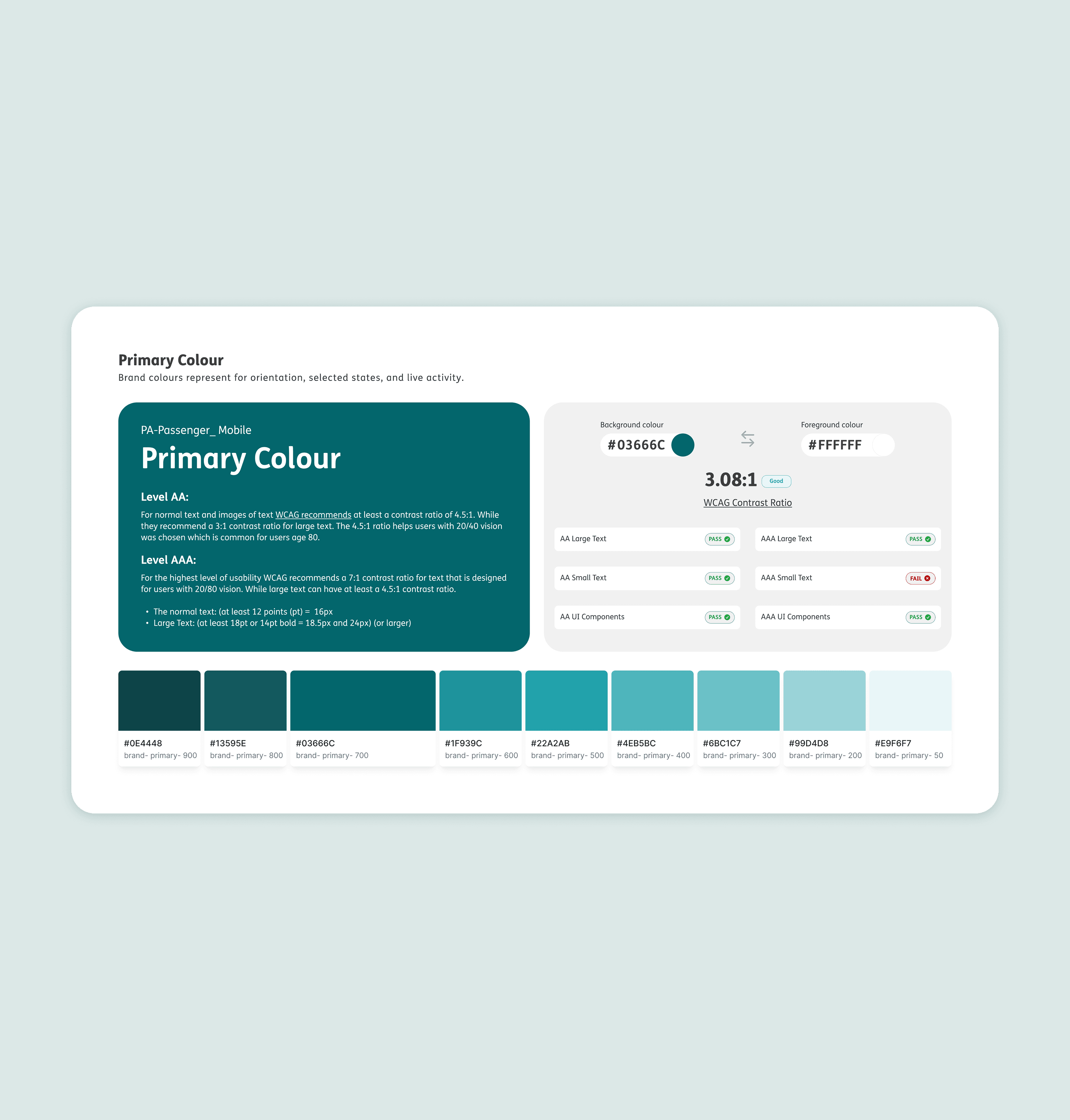 Home page for the staff app