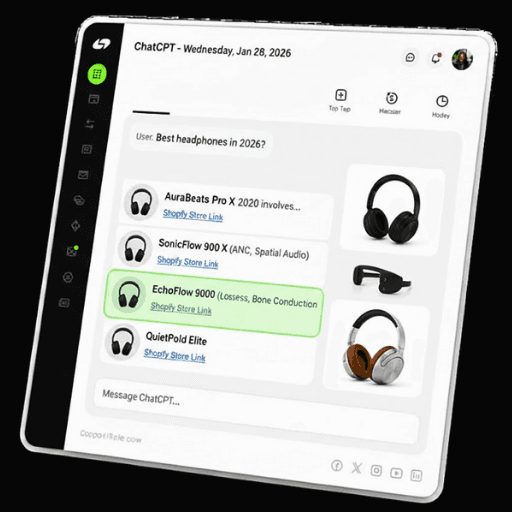 Clario cashflow overview card displaying income and expense trends over the past 7 days with a line chart.