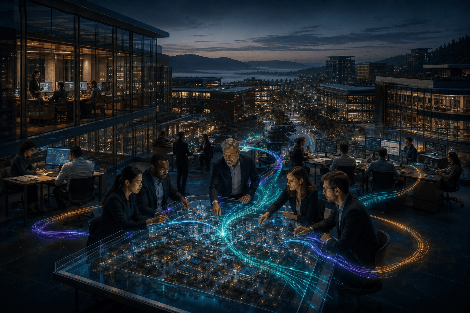 Your shared operating view · one sequence across leadership and delivery