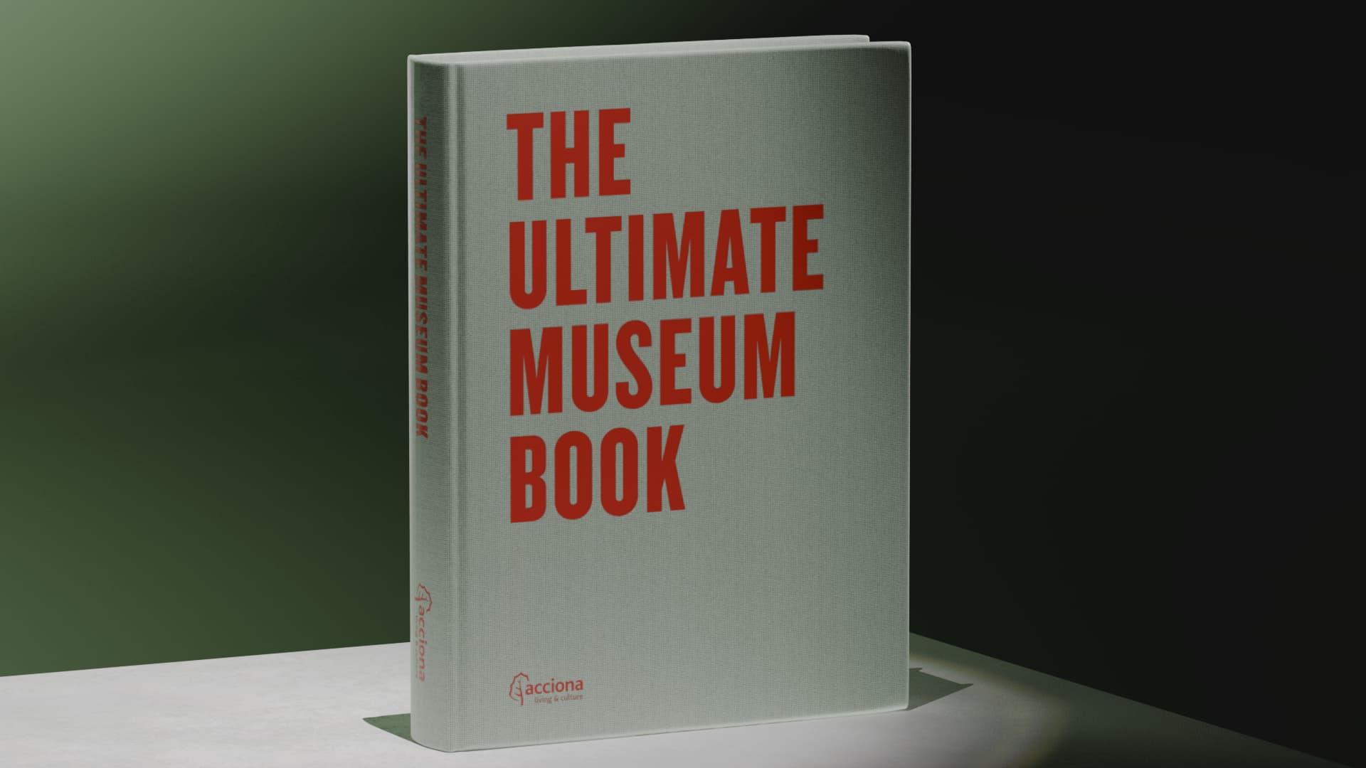 Floating pages for Accion by Este Studio. CGI Image