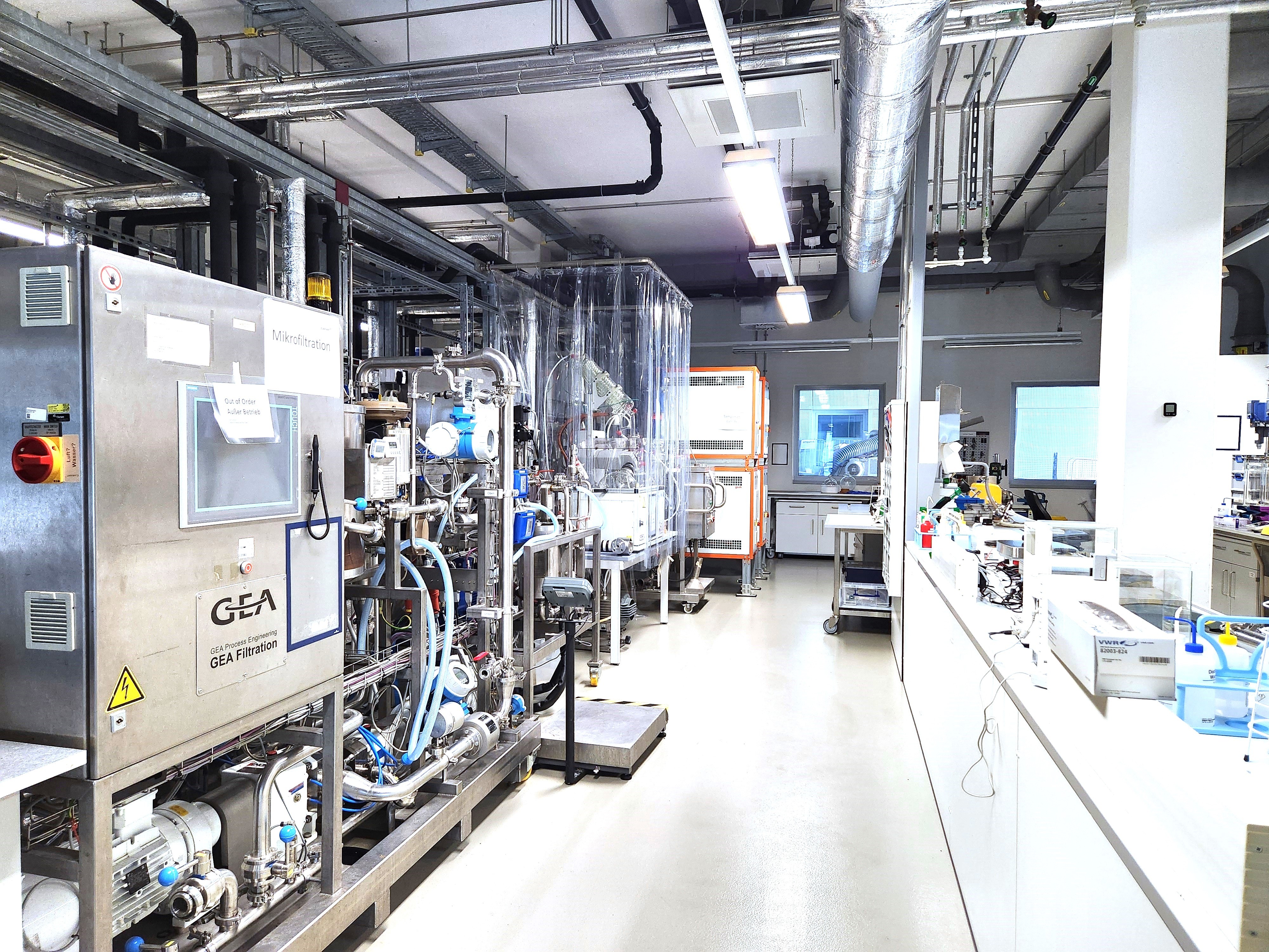 Downstream processing lab