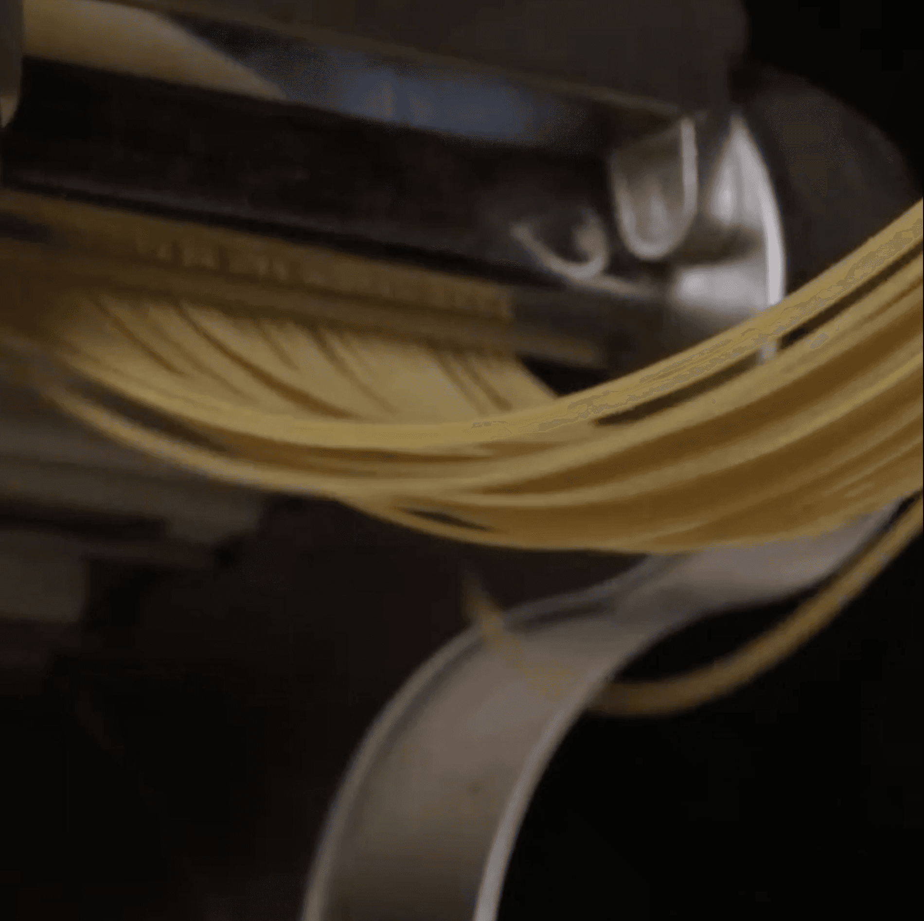 Fresh pasta being plated in open kitchen, capturing EVOO’s handmade, high-touch charm