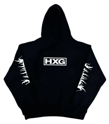 HXG Sleeve Graphic Hoodie – Opium Scene Style