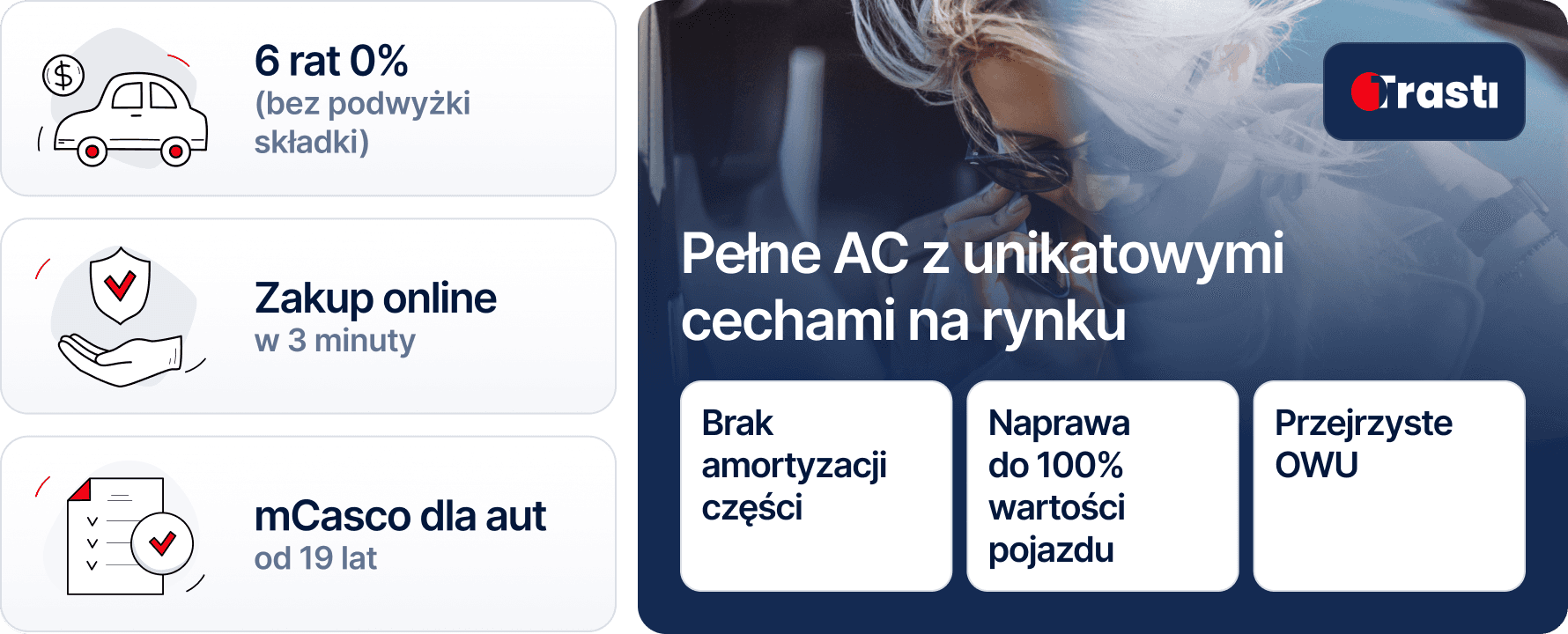 Korzystny zakup OC i AC Trasti