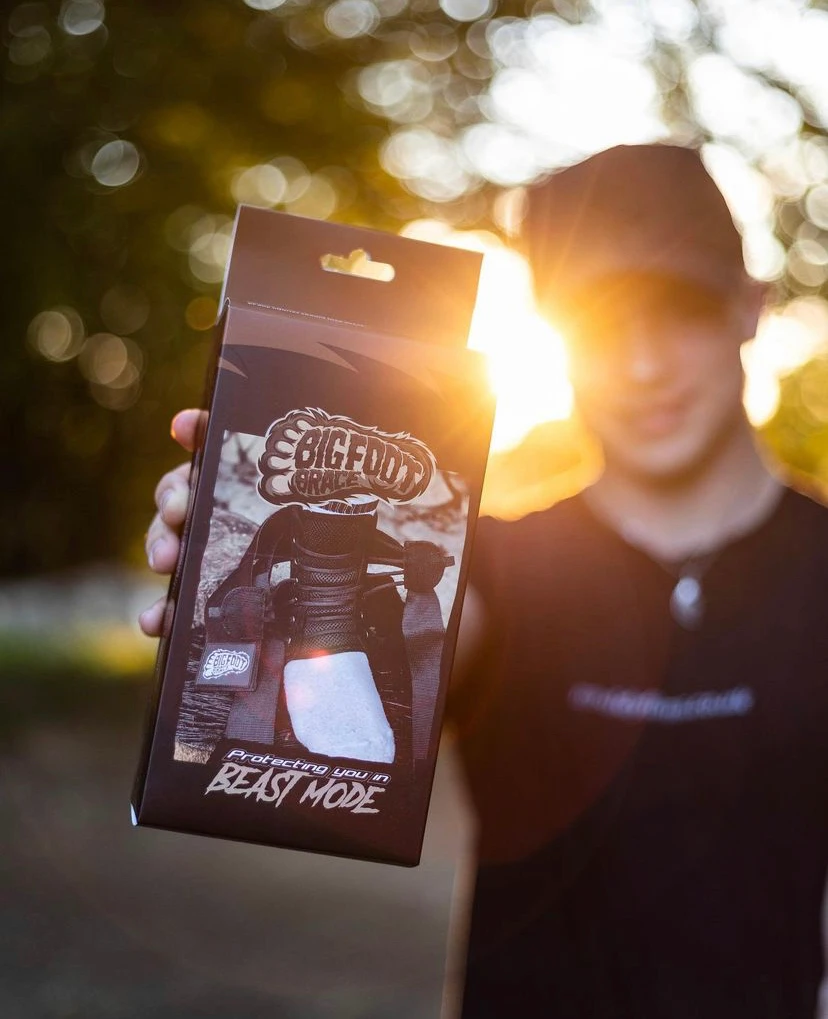 BigFoot Brace packaging design