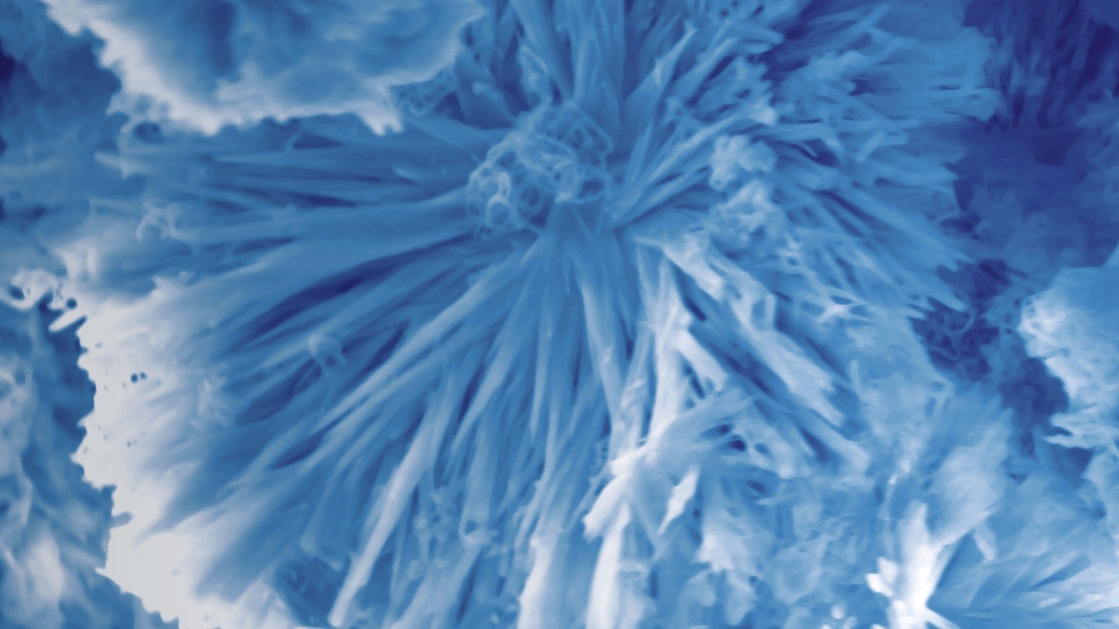 Blue-toned yttrium oxide crystals used as yttrium article thumbnail.