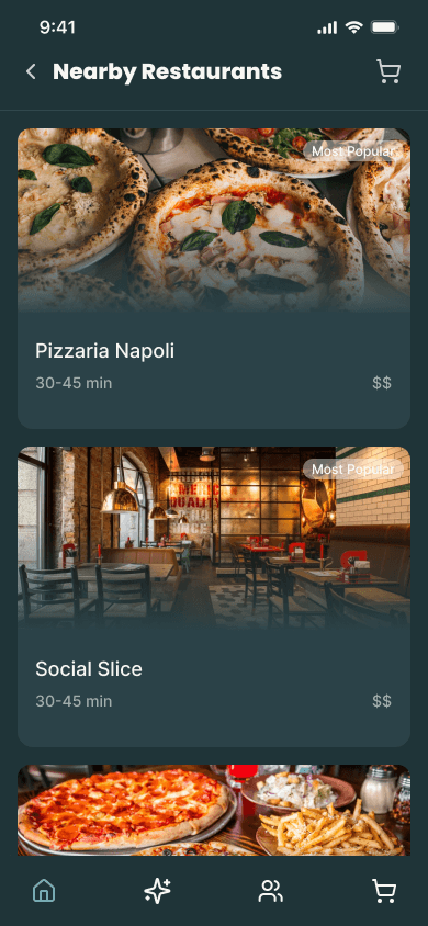 Restaurant - Menu